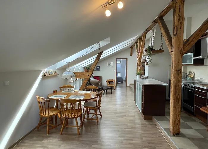 公寓 Home3city Sloneczne Poddasze 索波特